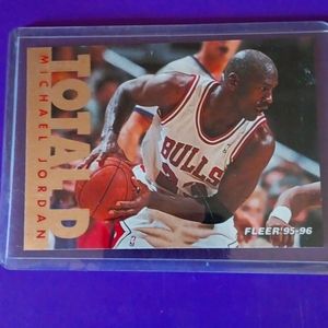 1995 Micheal Jordan Fleer #3 of 12 insert